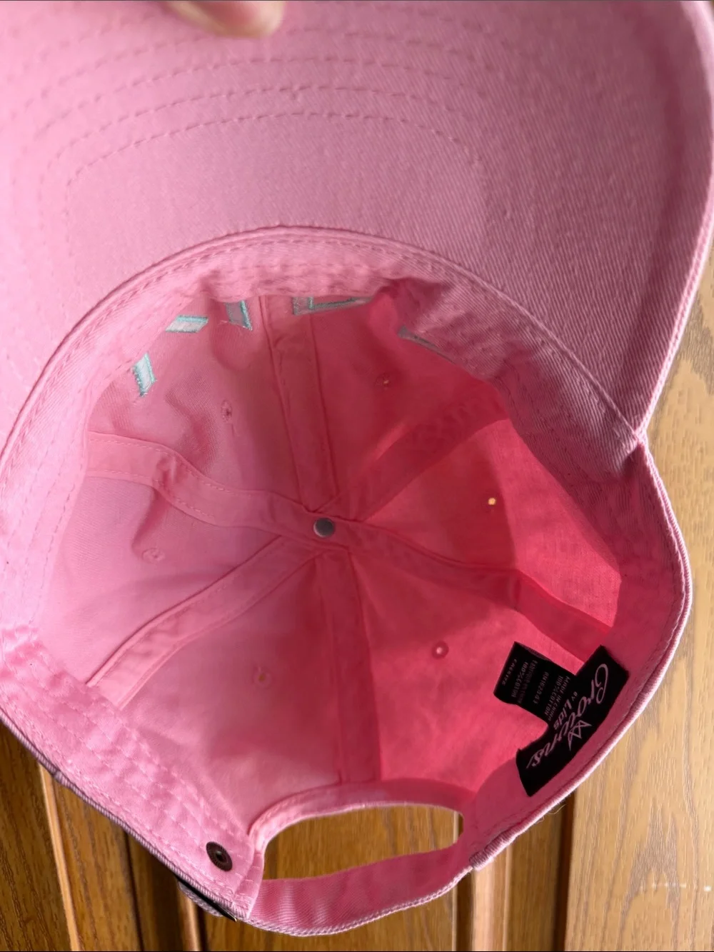Crown - VIBE Baseball Hat with Teal Accent